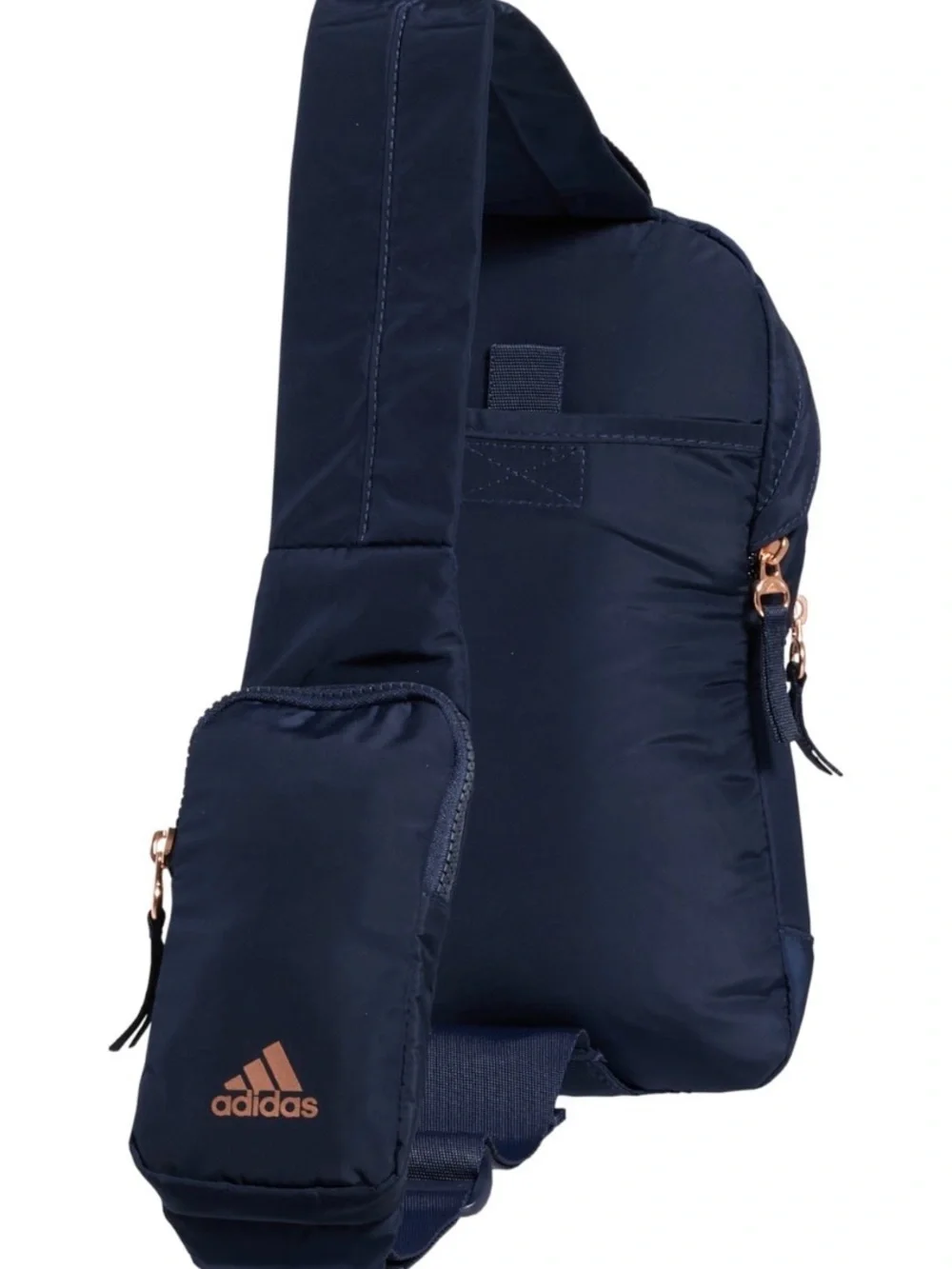 Adidas Essentials 2 Sling Crossbody Bag Navy/ Rosegold